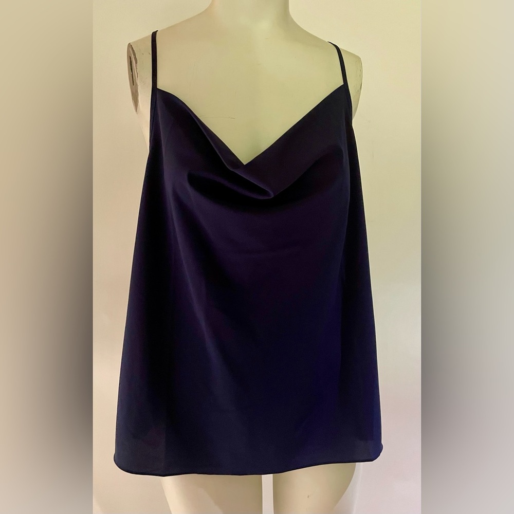 Naked Zebra Cowl Neck Cami